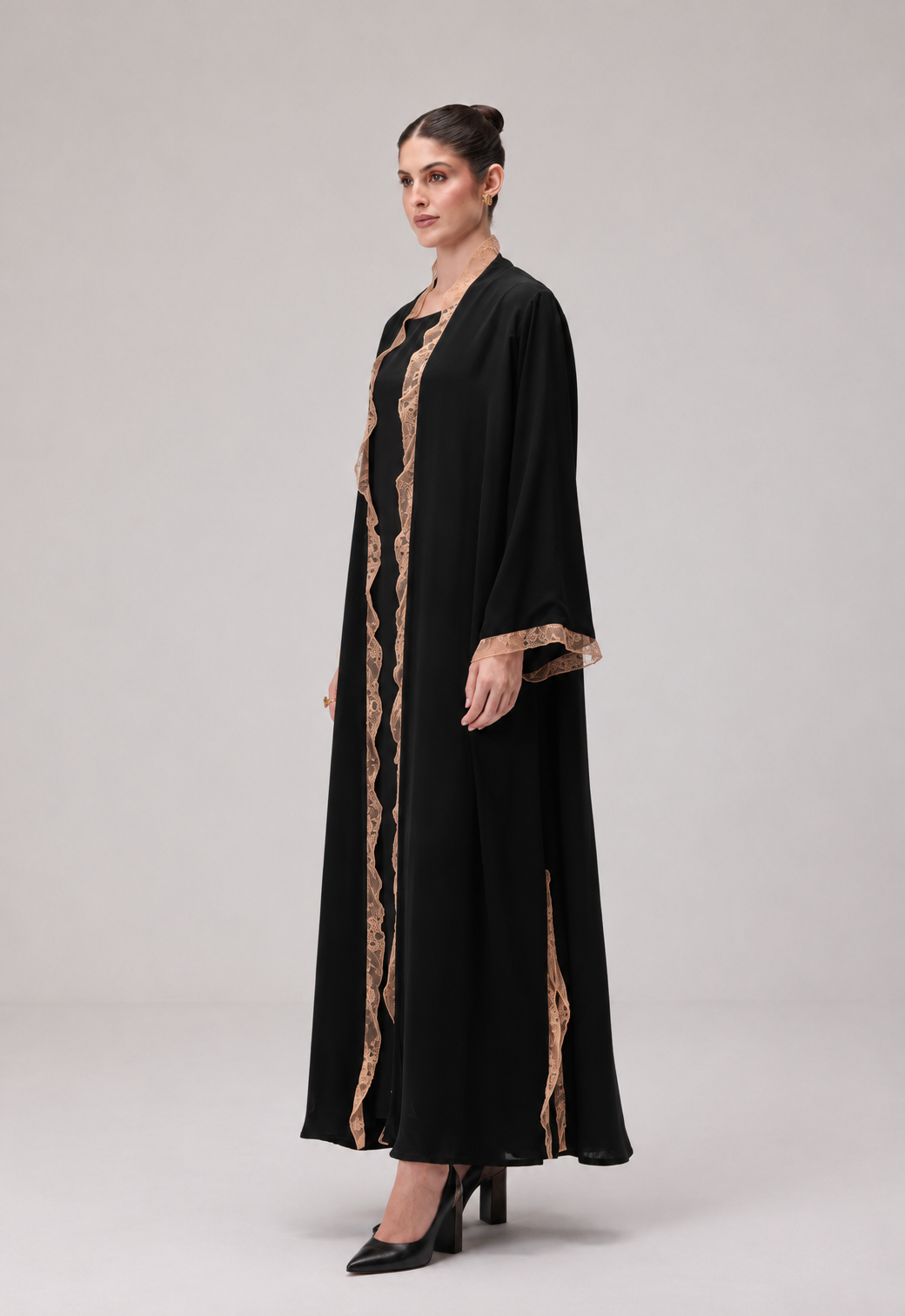 The Essential Lace Abaya