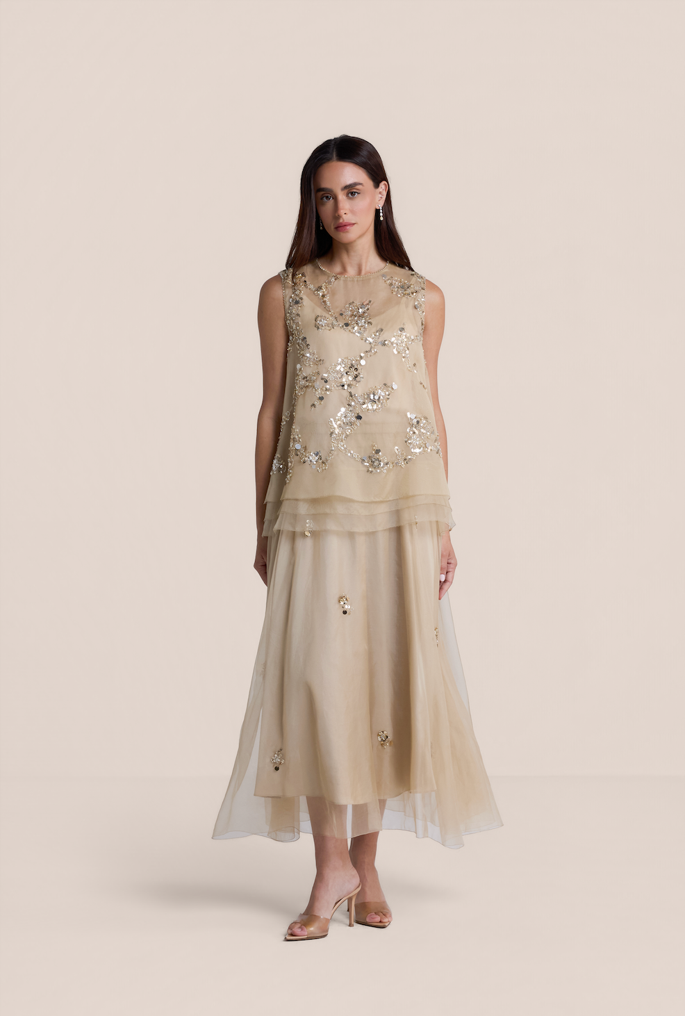 The Célia Embellished Skirt