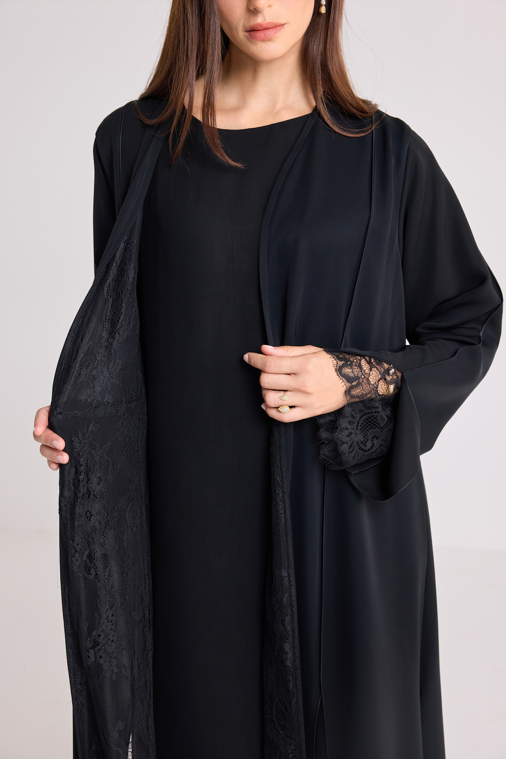 The Vivienne Lace Abaya