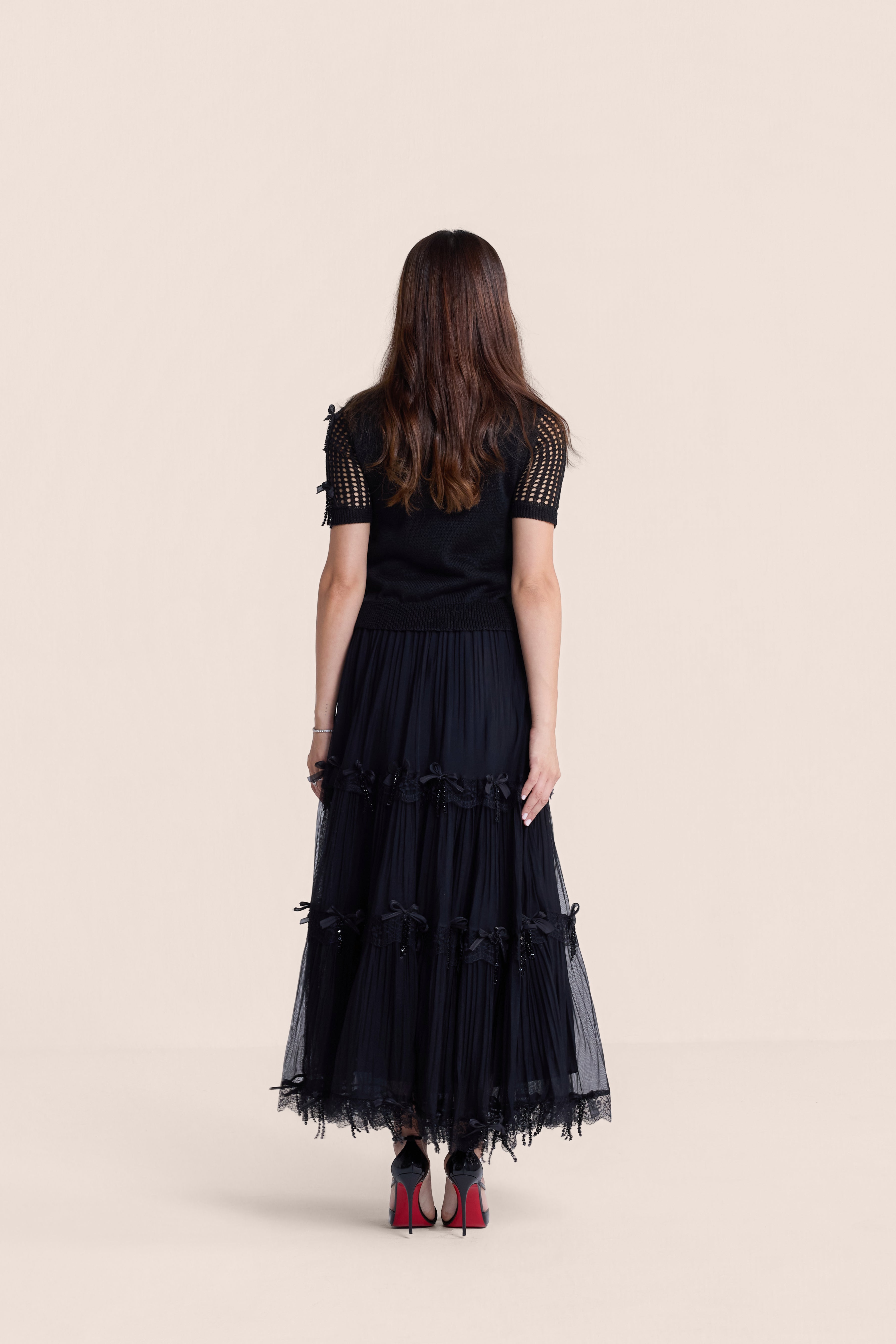The Noémie Bow Skirt