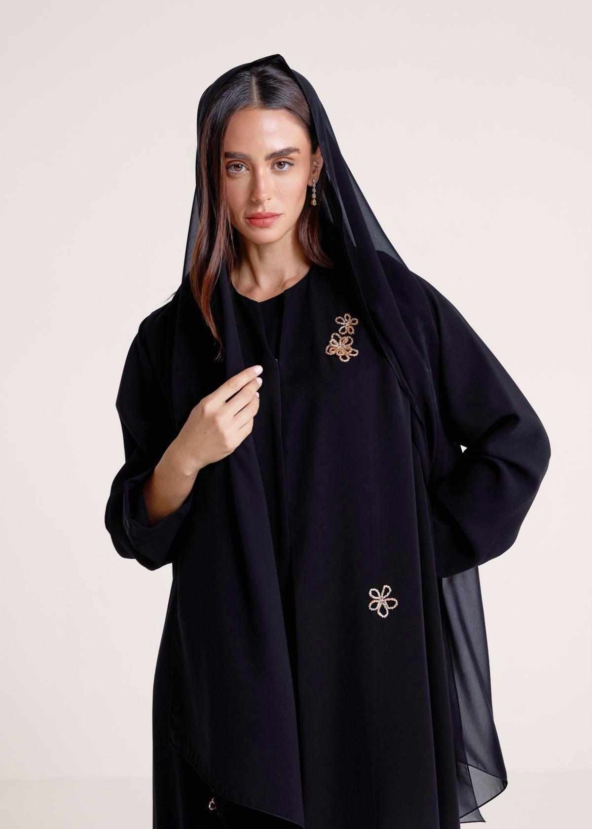The Fleurie Abaya
