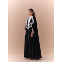 Black Pearls Abaya