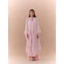 Pink Ruffles Chiffon