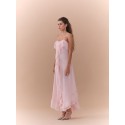 Pink Ruffles Chiffon